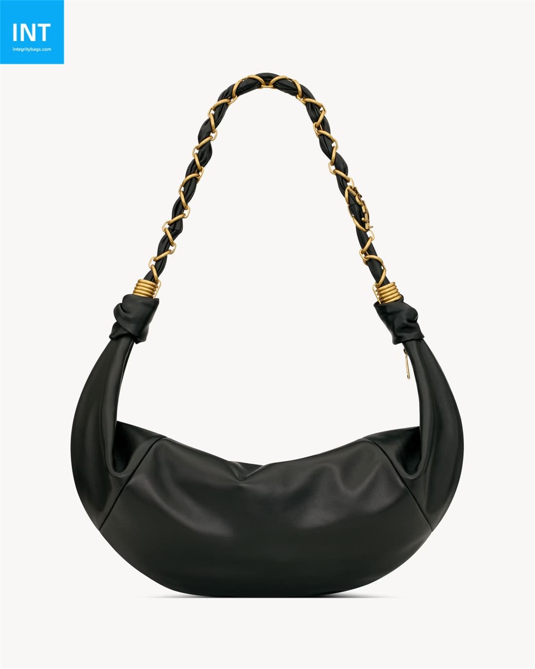 Sa1nt Lau*nt AMALIA hobo in lambskin