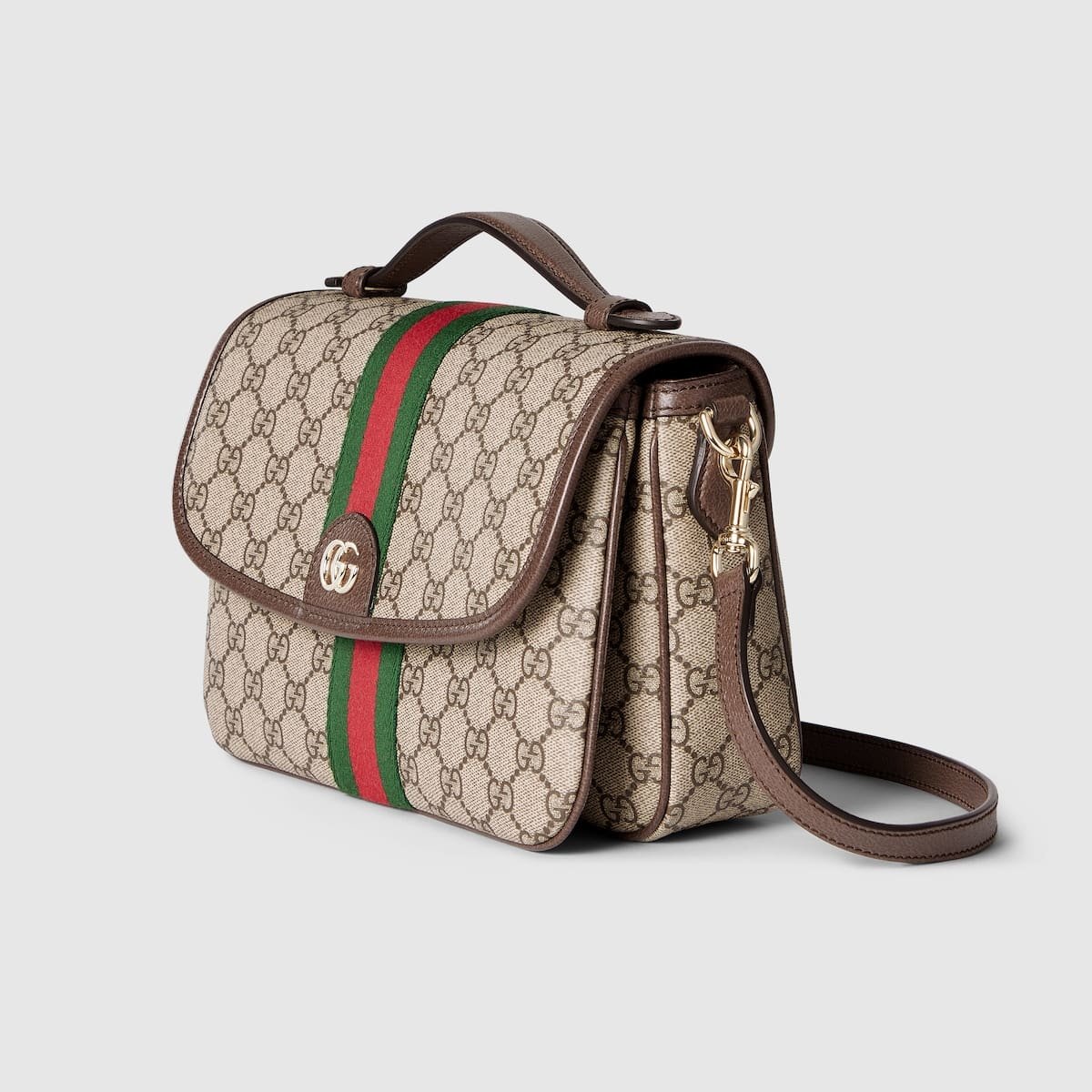 Gvc*1 Ophidia medium top handle bag