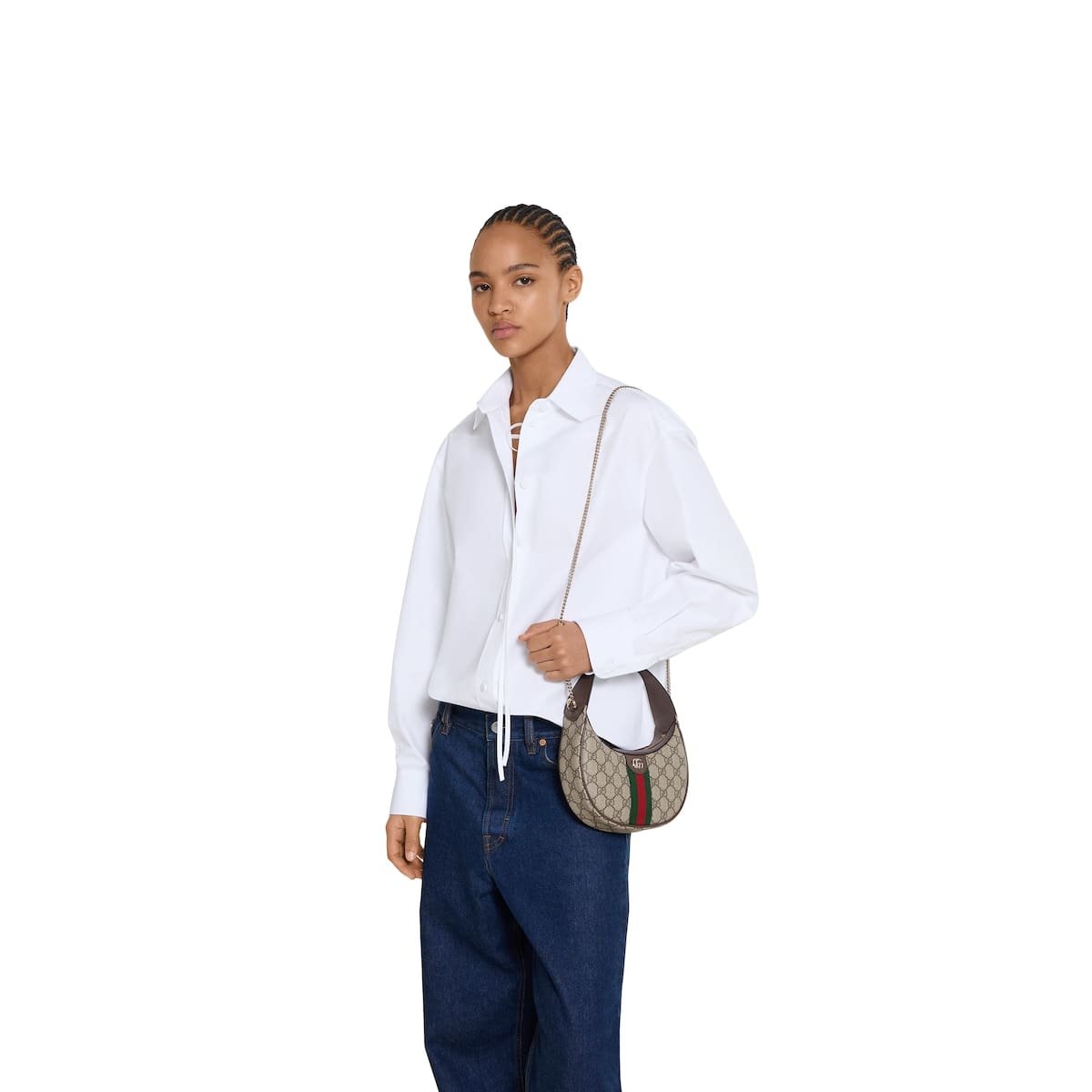 Gvc*1 Ophidia small shoulder bag