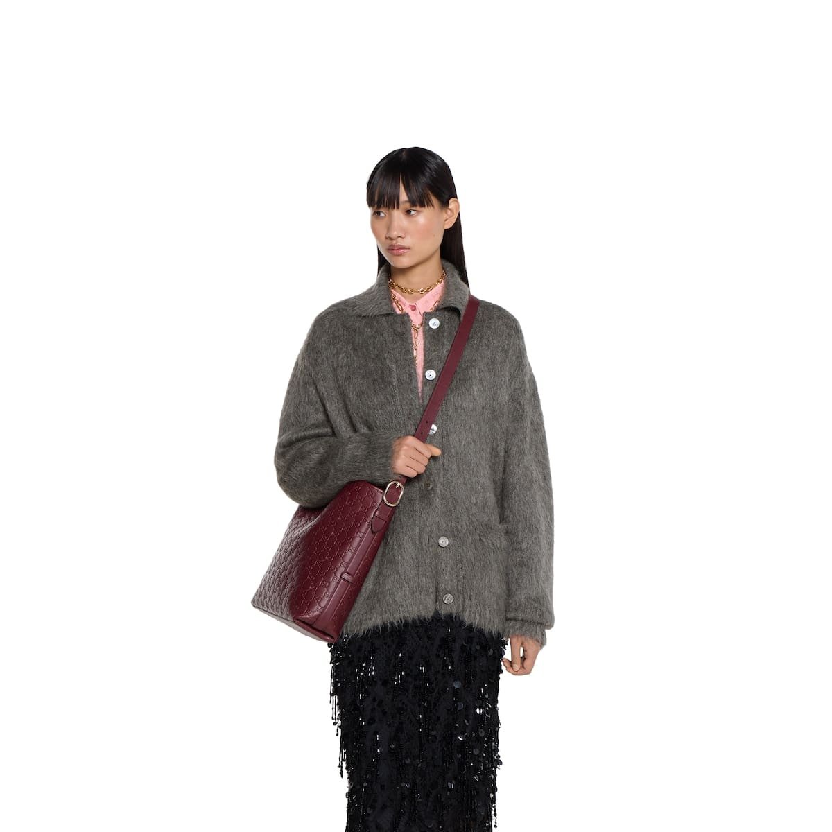Gvc*1 Emblem medium shoulder bag
