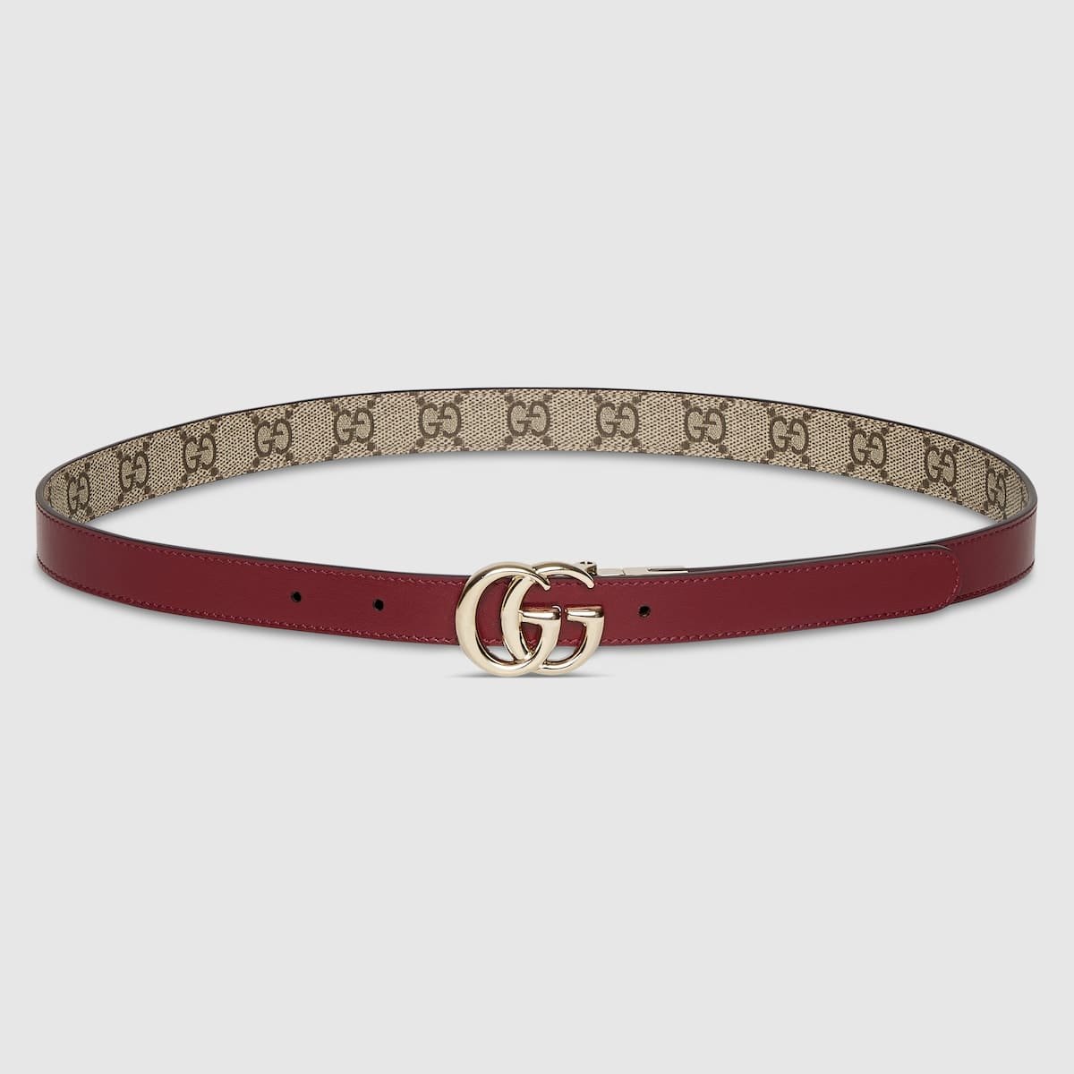 Gvc*1 Reversible GG Marmont thin belt