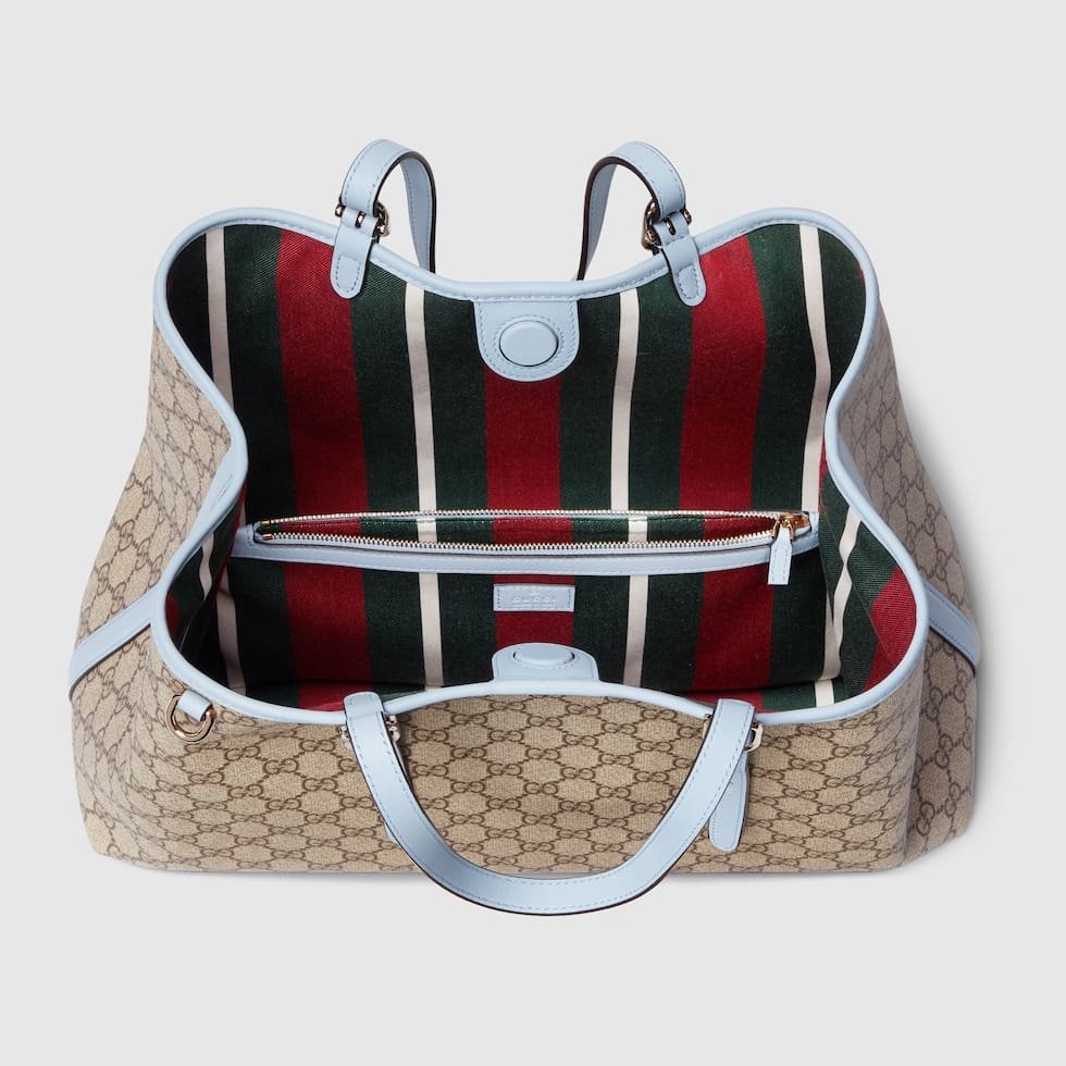 Gvc*1 Emblem large tote bag