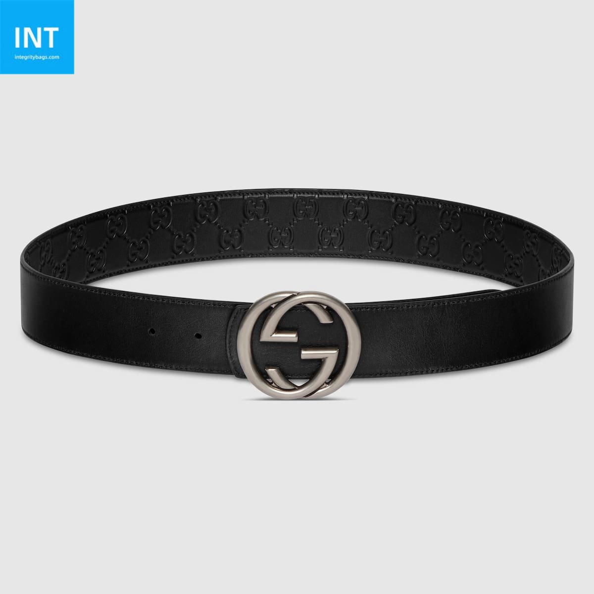 Gvc*1 Reversible belt with Interlocking G buckle
