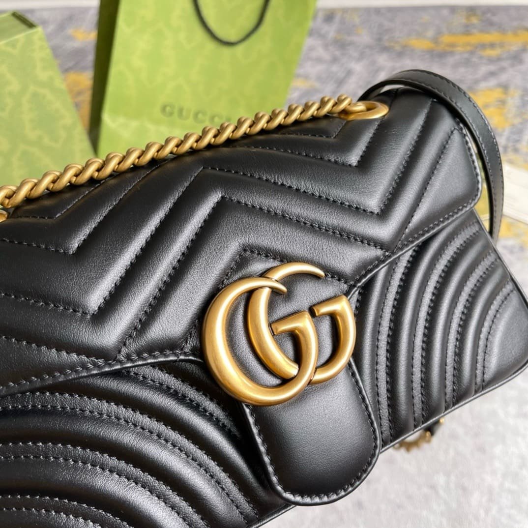 Gvc*1 MARMONT SMALL MATELASSÉ SHOULDER BAG