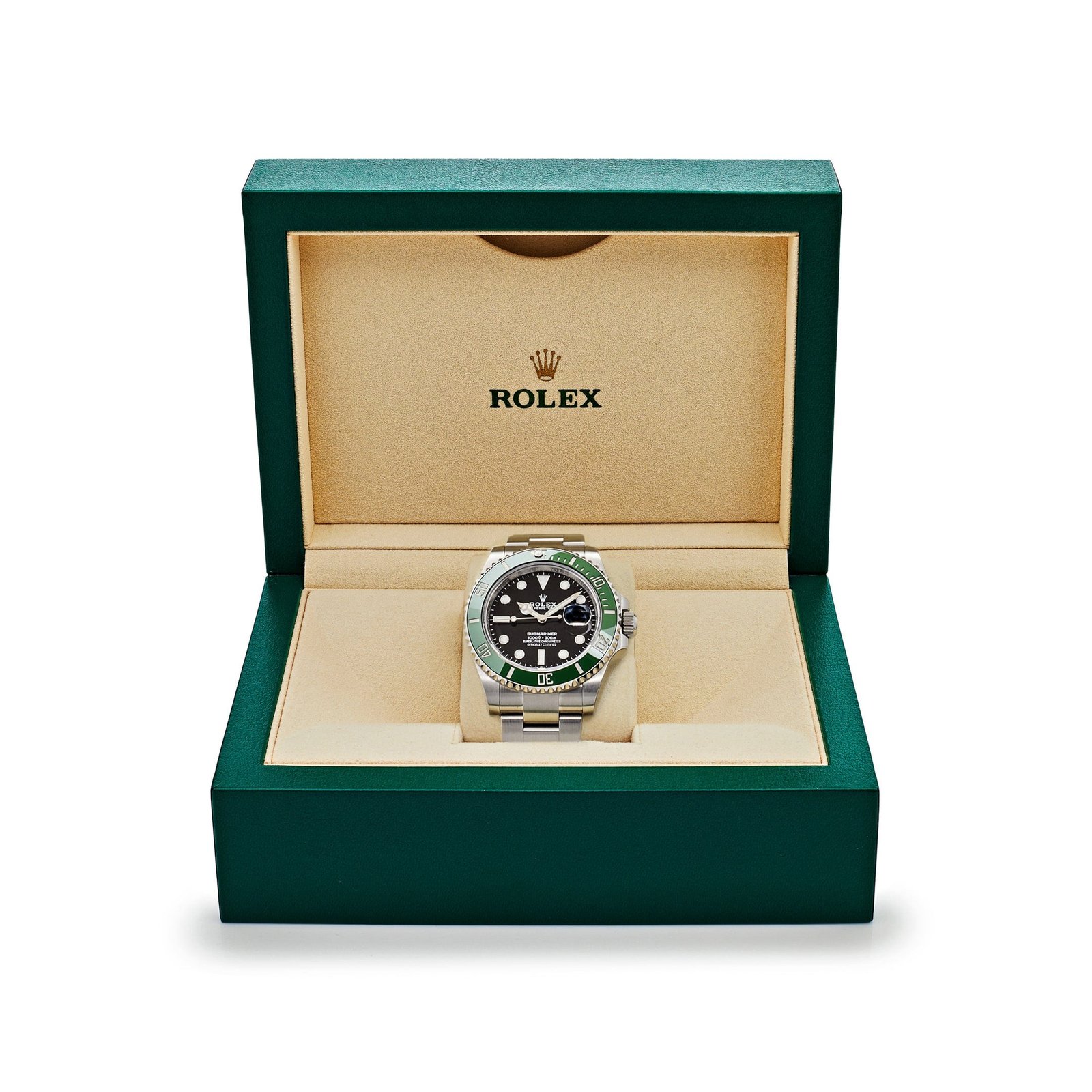 R01ex Submariner Date 126610LV ‘Starbucks MK1’ Stainless Steel Black Dial