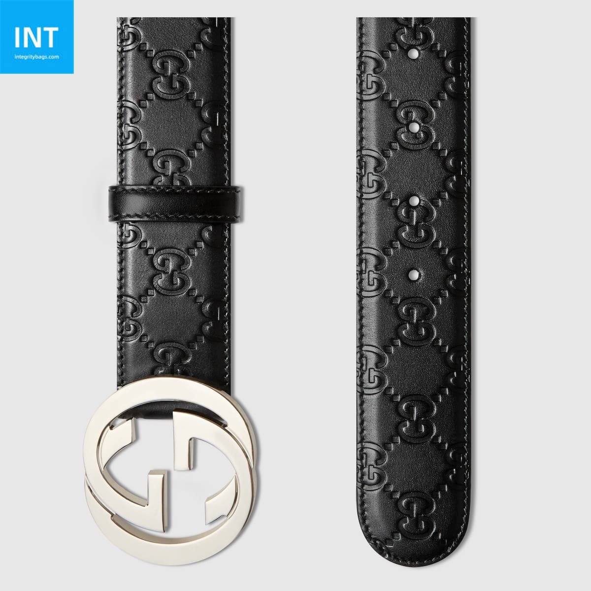 Gvc*1  Belt with Interlocking G buckle