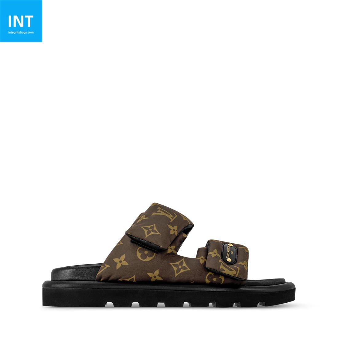 L0vis Vvtt0n 1AHMDM Pool Pillow Flat Comfort Mule