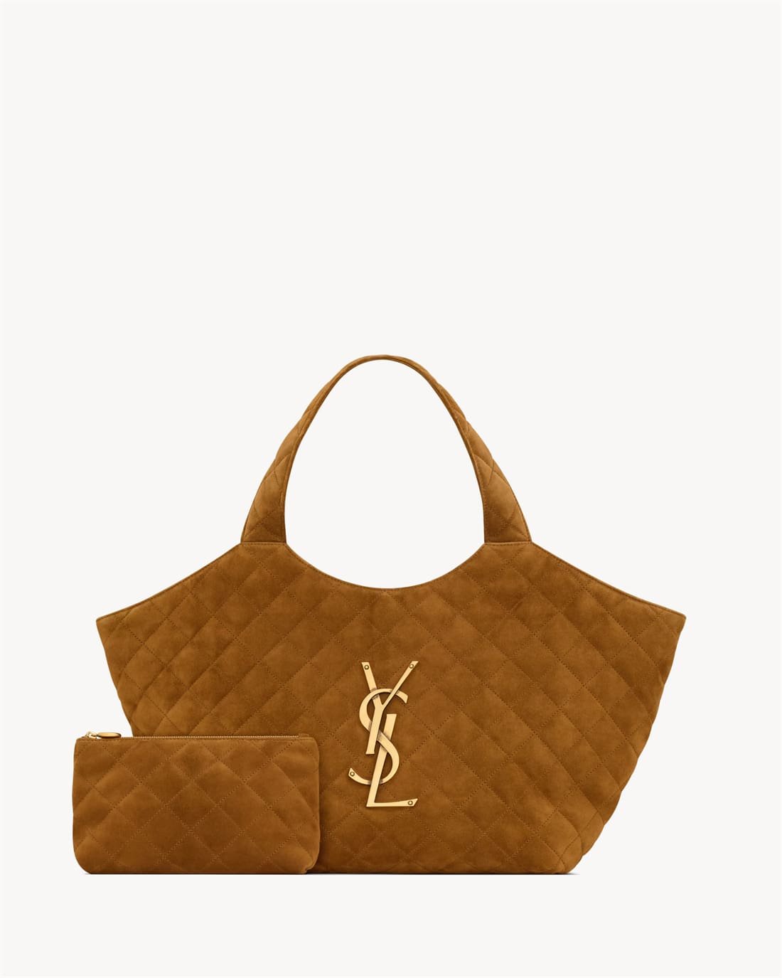 Sa1nt Lau*nt ICARE Medium in quilted suede