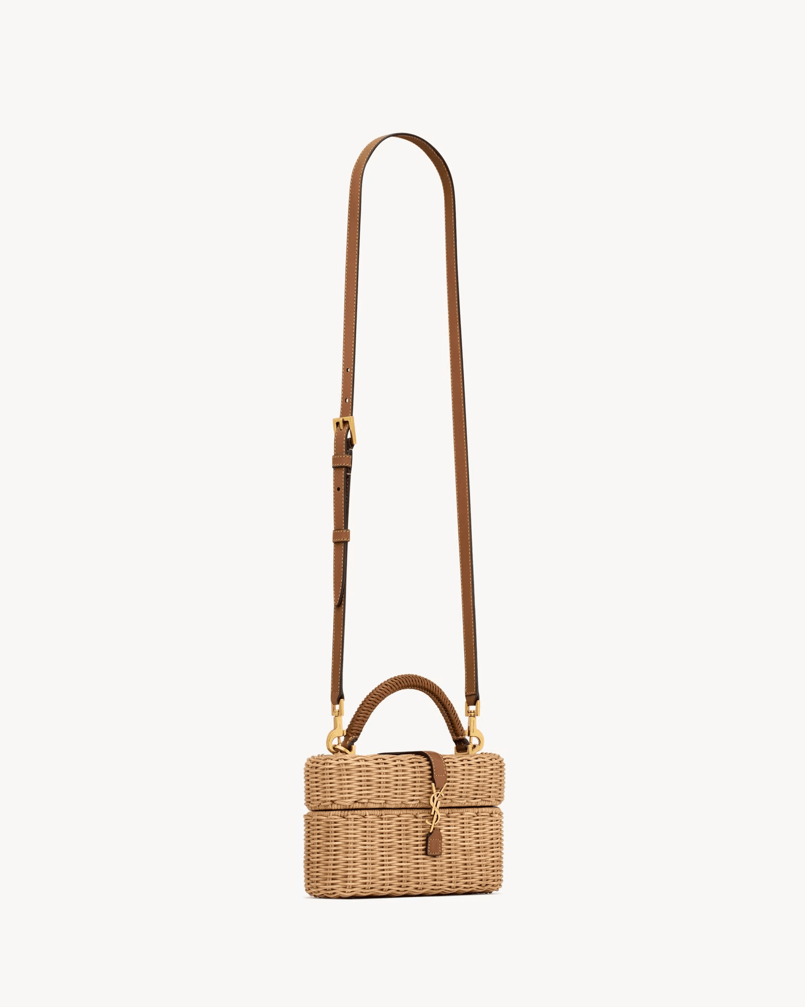 Sa1nt Lau*nt GABY vanity bag in osier