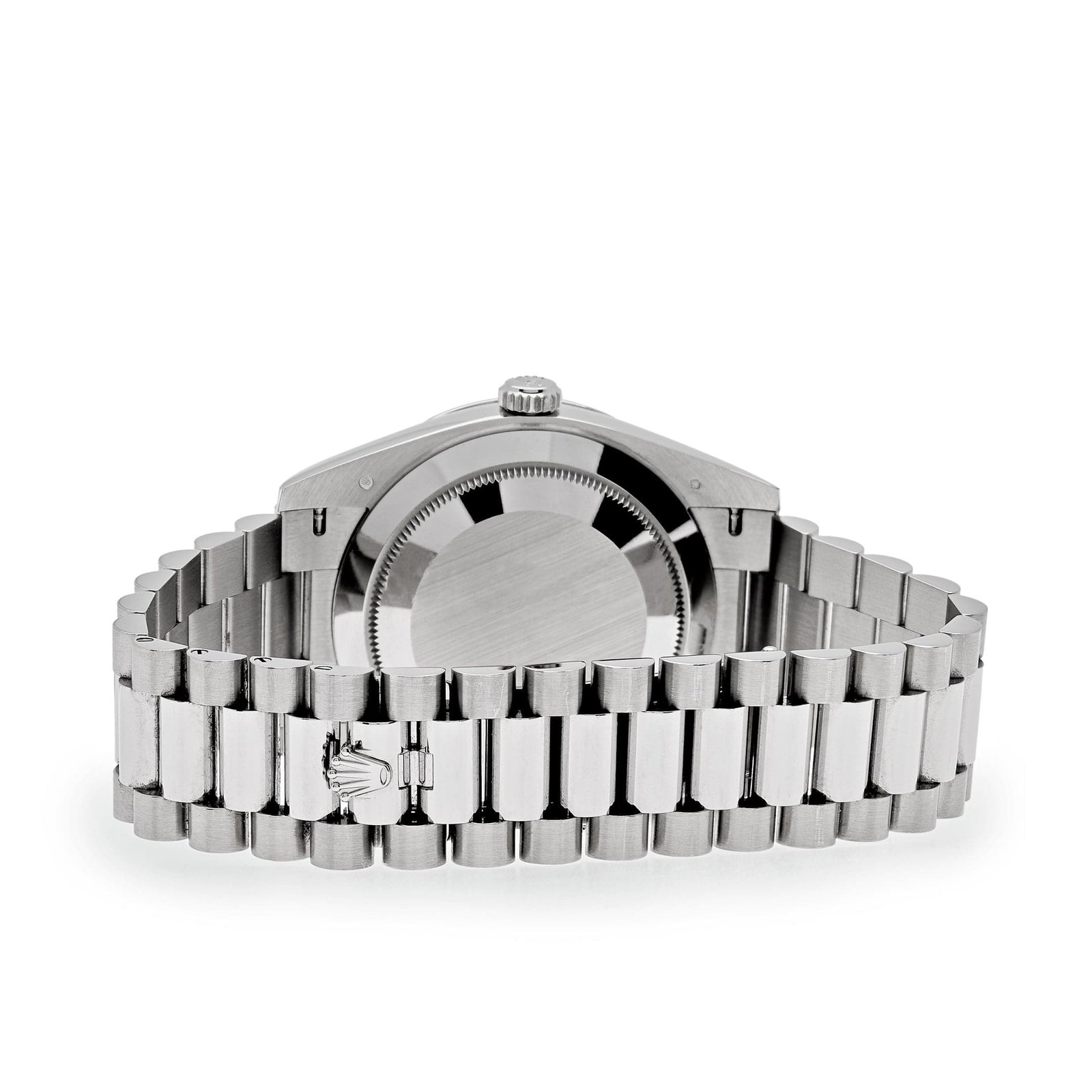 R01ex Day-Date 40 228349RBR White Gold D1am0nd Bezel Black Dial (2024)
