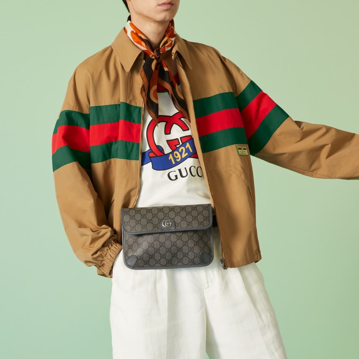 Gvc*1 Ophidia small belt bag