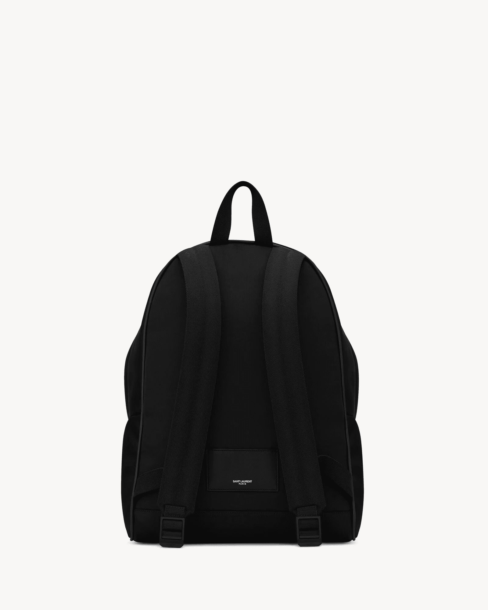 Sa1nt Lau*nt City backpack in ECONYL®, smooth leather and nylon