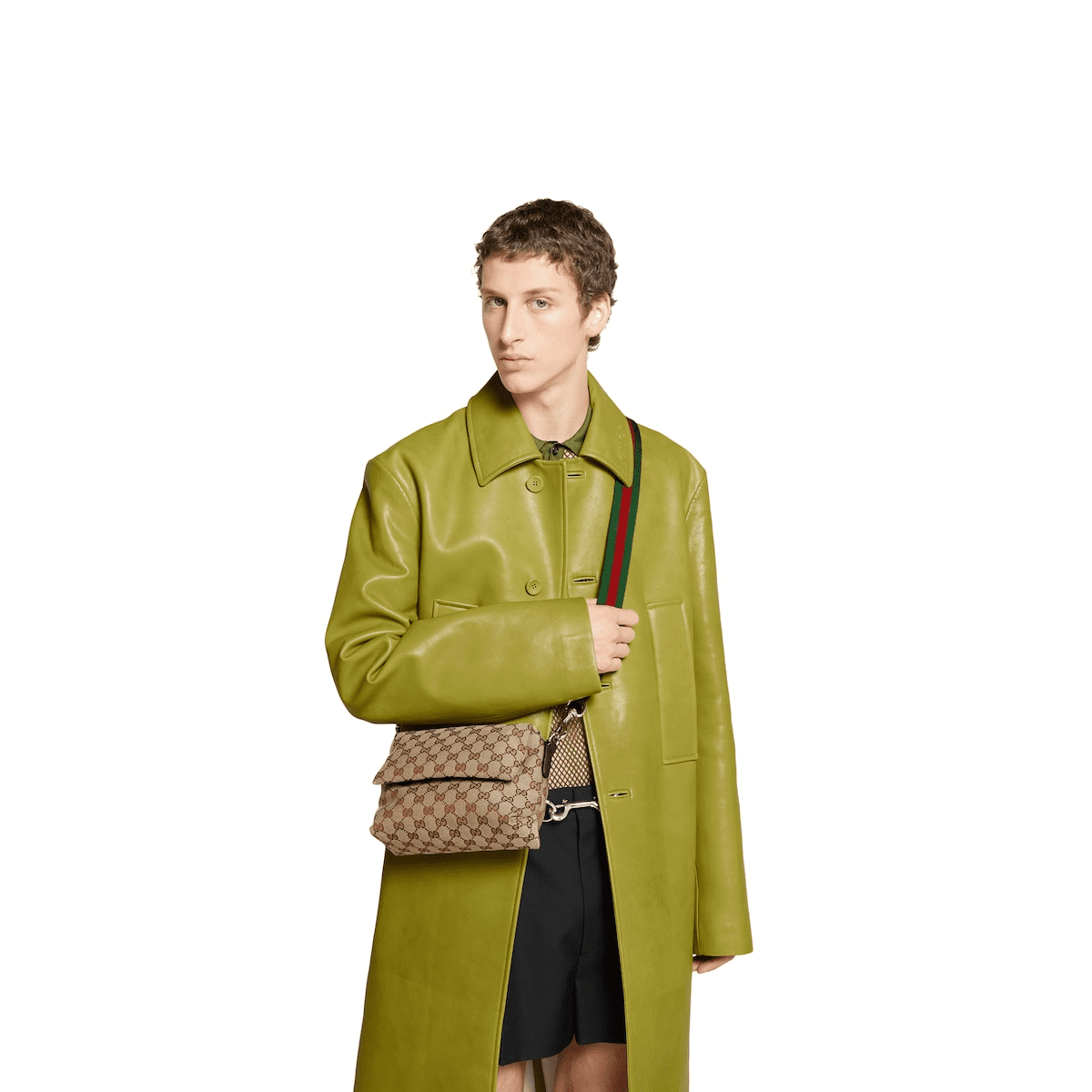 Gvc*1 canvas small crossbody bag