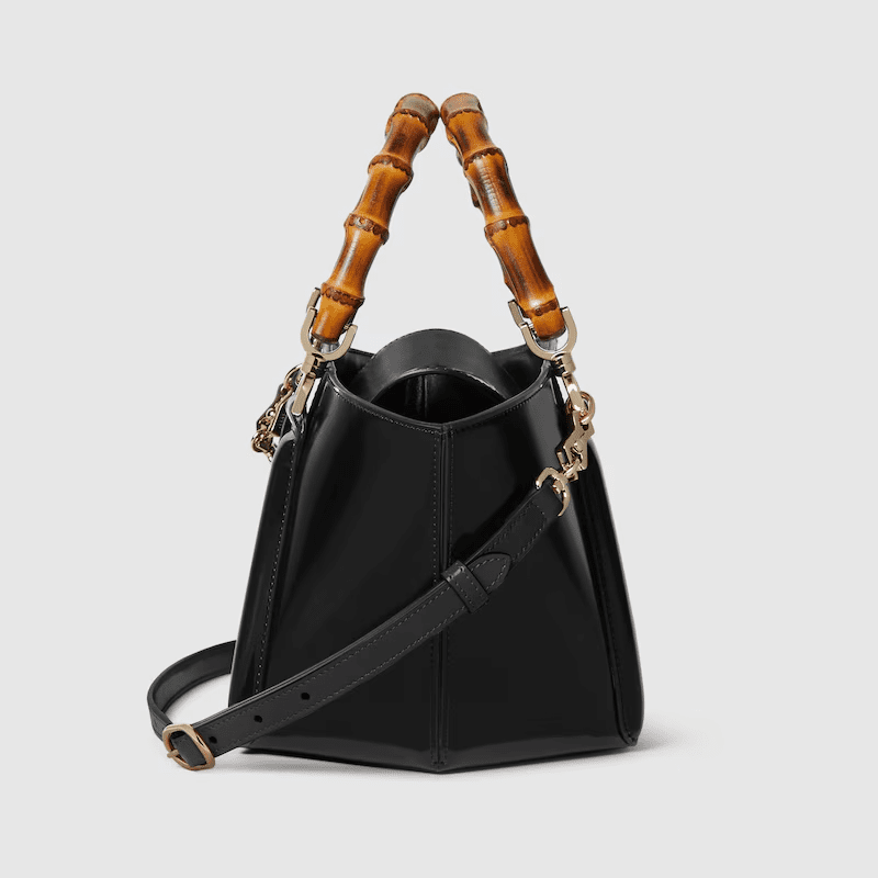 Gvc*1 Small bamboo top handle tote bag