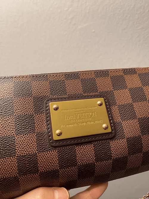L0vis Vvtt0n Damier Ebene Eva Clutch