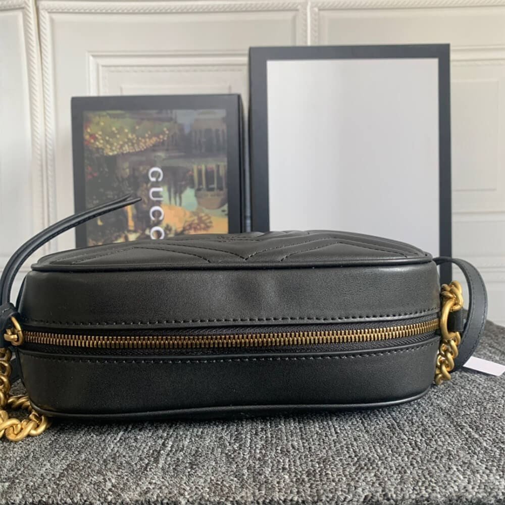 Gvc*1 Marmont small matelasse shoulder bag