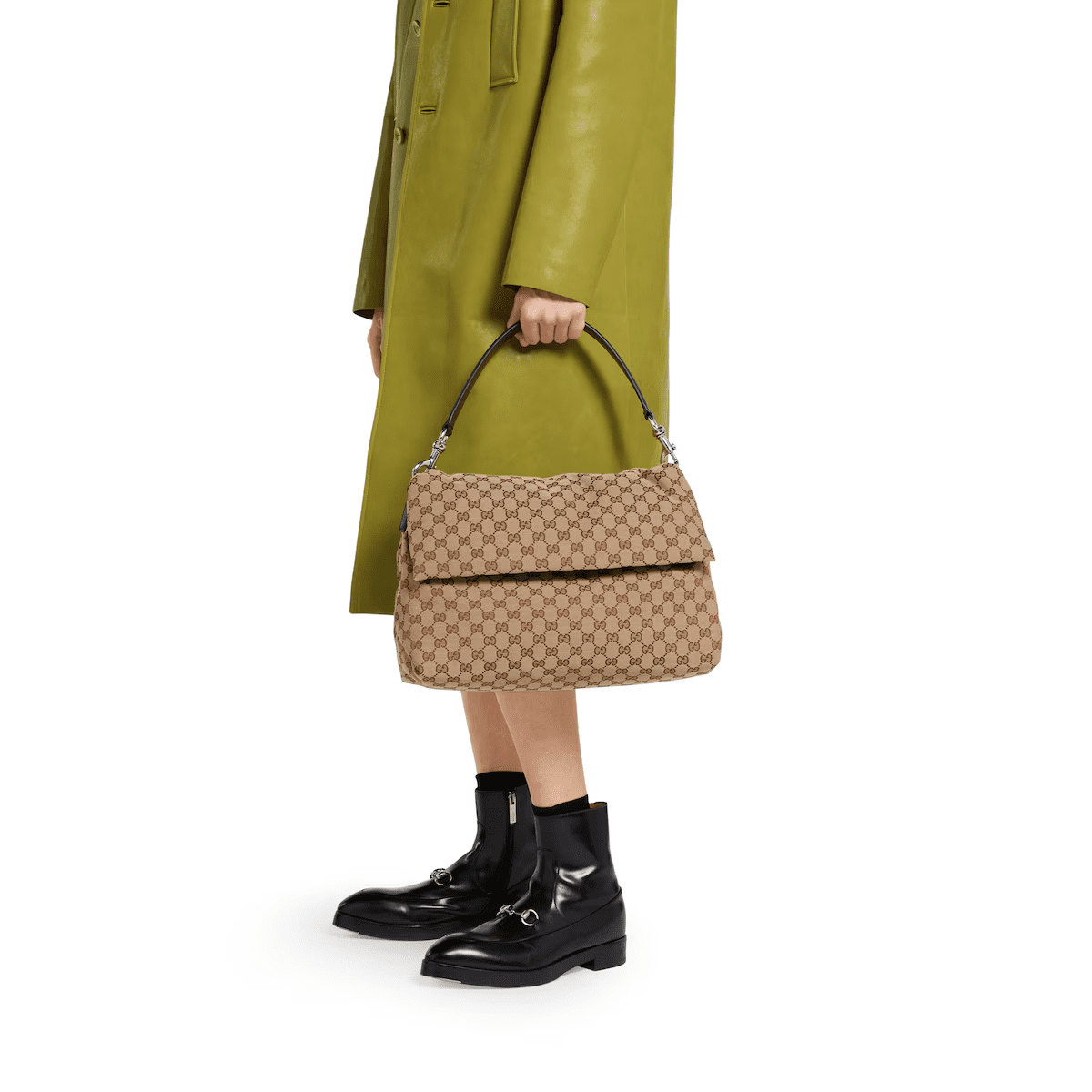 Gvc*1 canvas large crossbody bag