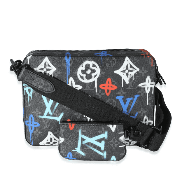 L0vis Vvtt0n Monogram Eclipse Graffiti Trio Messenger