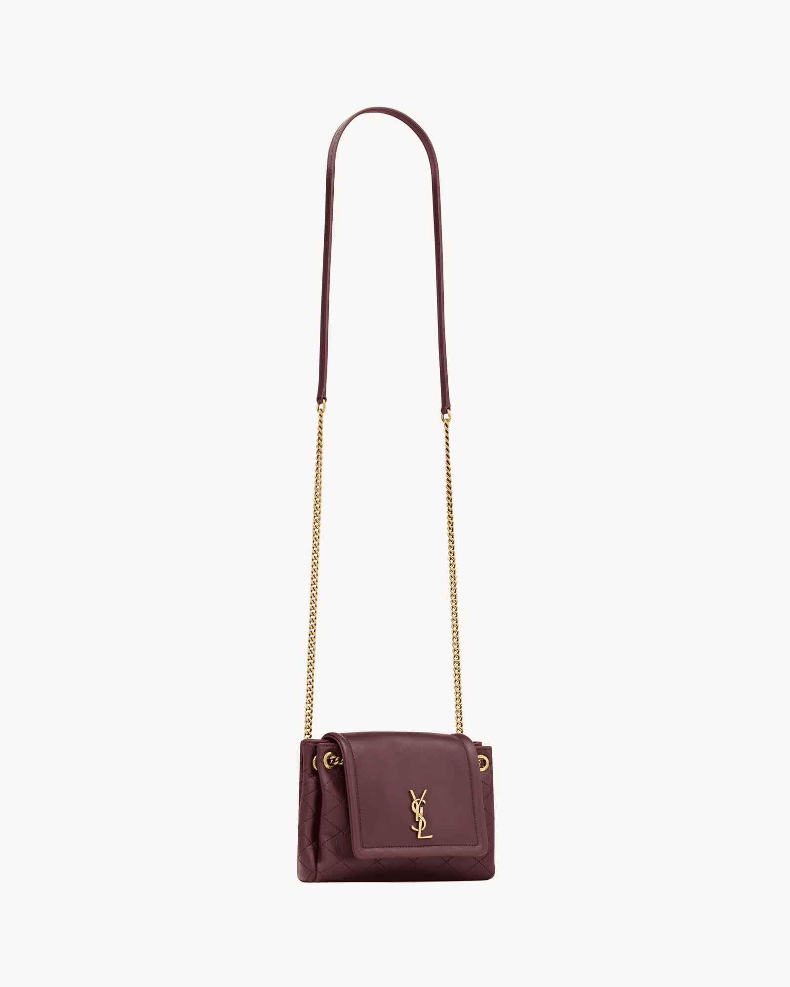 Sa1nt Lau*nt mini NOLITA in lambskin