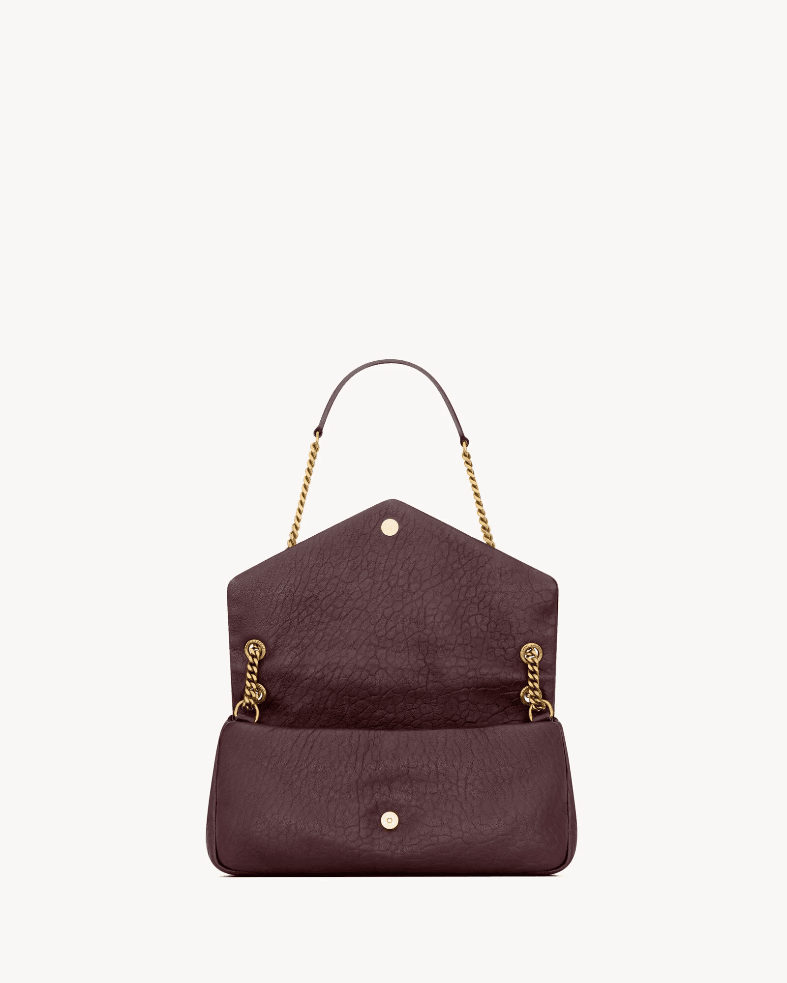 Sa1nt Lau*nt CALYPSO medium in grained lambskin