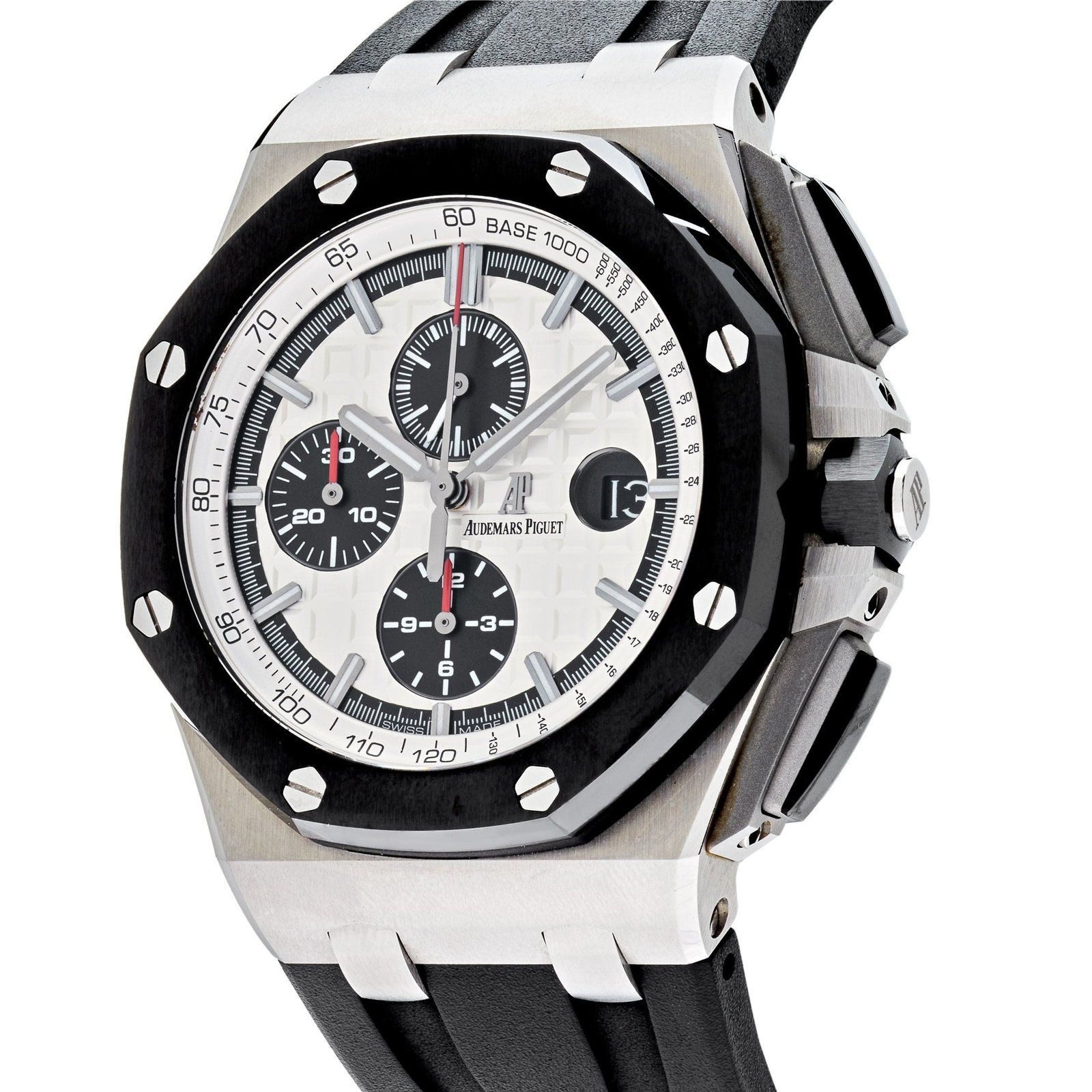 Audemars P1g*et Royal Oak Offshore 26400SO.OO.A002CA.01 Chronograph Steel Silver Dial