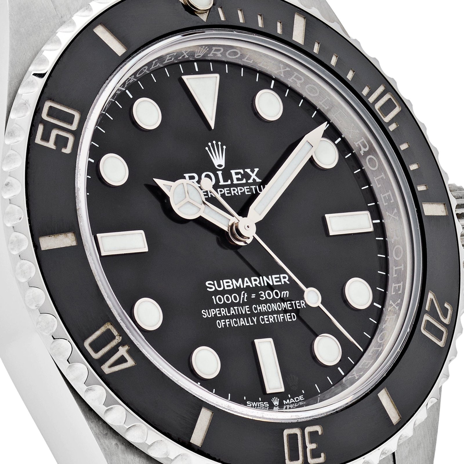R01ex Submariner 124060 Stainless Steel Black Dial (2024)