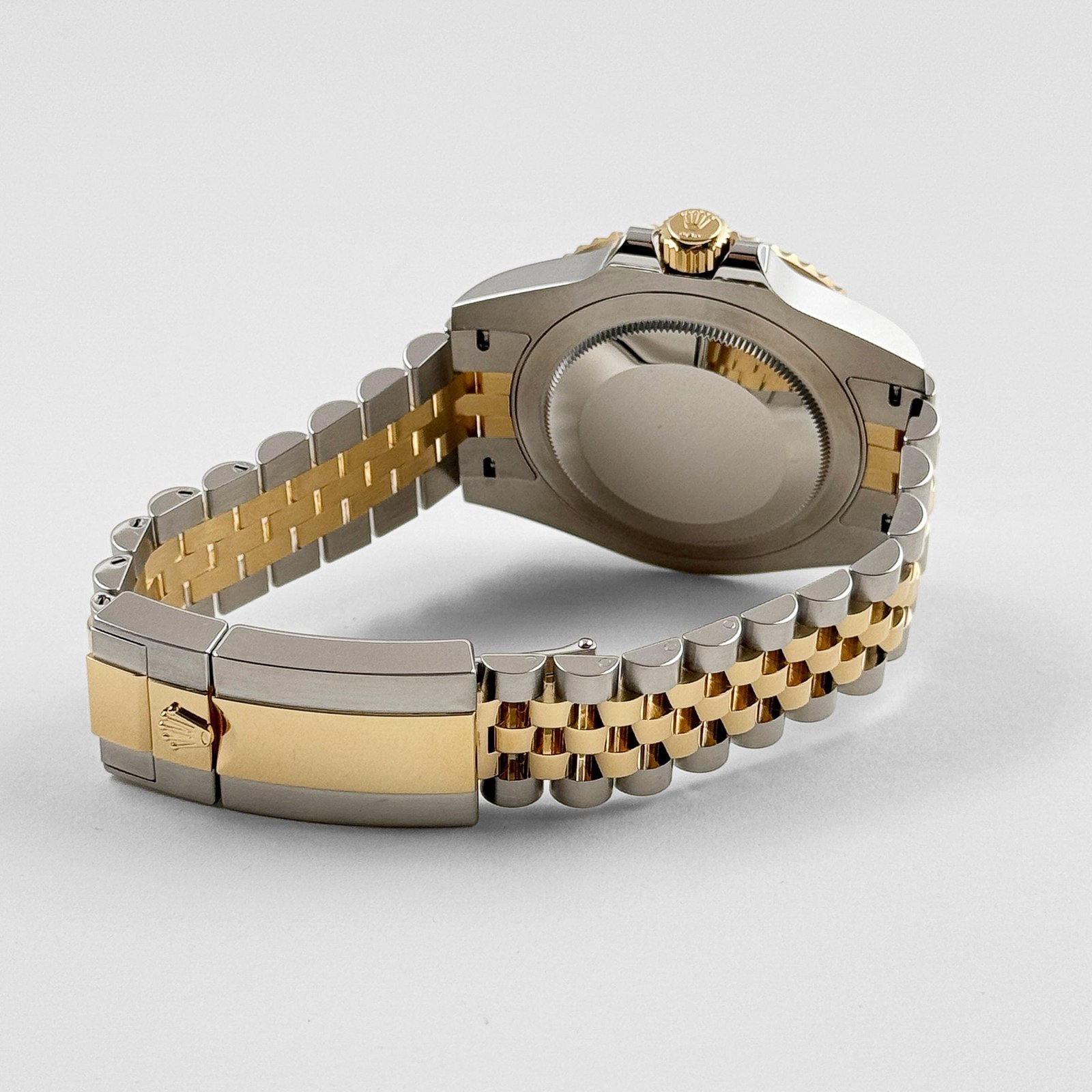 R01ex GMT-Master II 126713GRNR Stainless Steel Yellow Gold Black Dial Jubilee (2025)