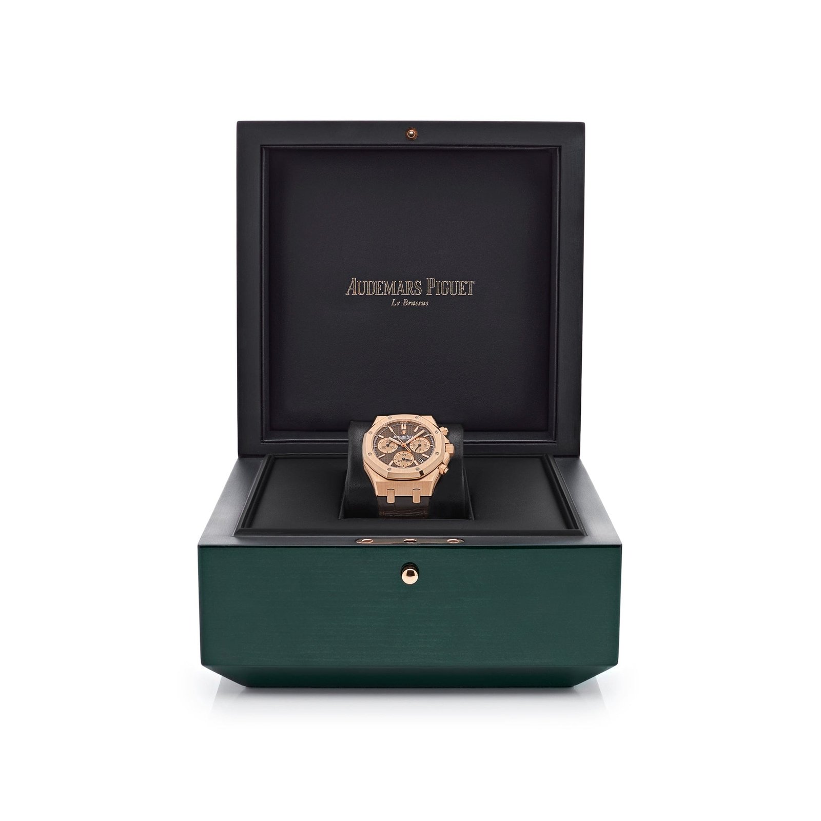 Audemars P1g*et Royal Oak Selfwinding Chronograph Rose Gold Brown Dial 26239OR.OO.D821CR.01