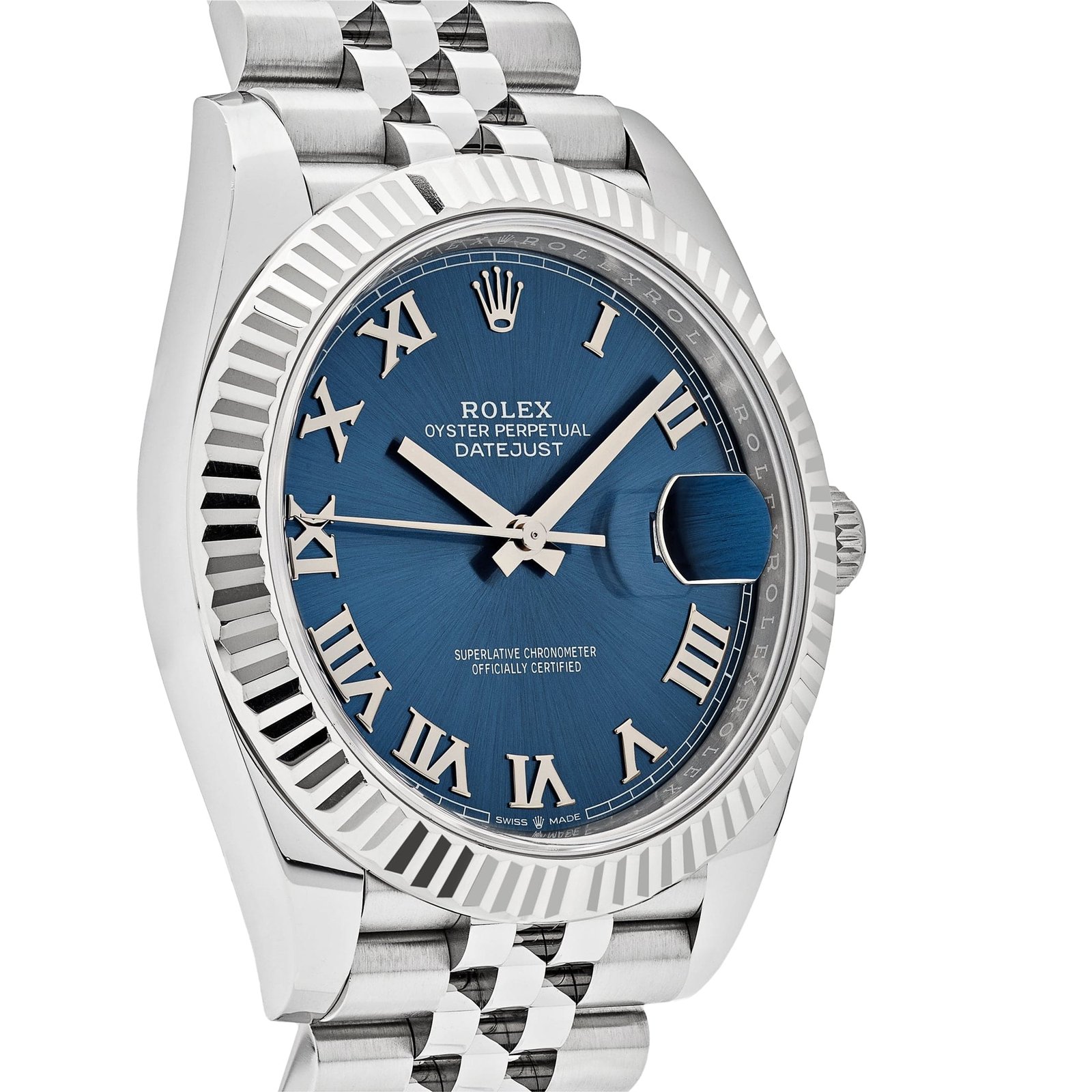 R01ex Datejust 41 126334 Stainless Steel Blue Dial Jubilee (2023)