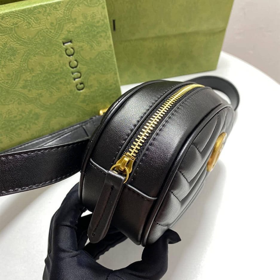 Gvc*1 Marmont Quilted Leather Belt Bag