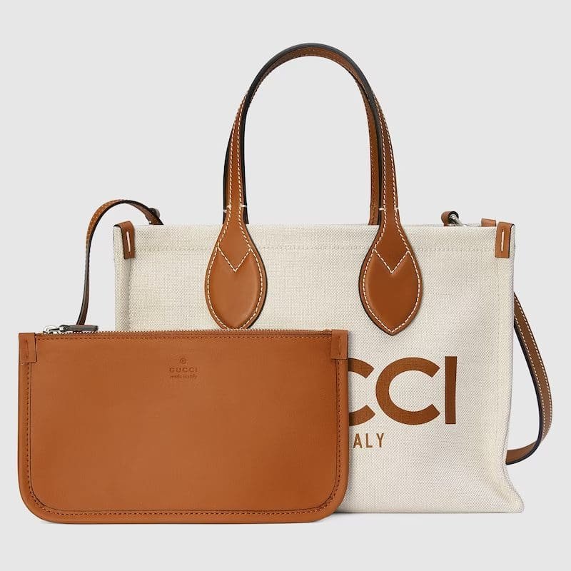 Gvc*1 MINI TOTE BAG WITH Gvc*1 PRINT