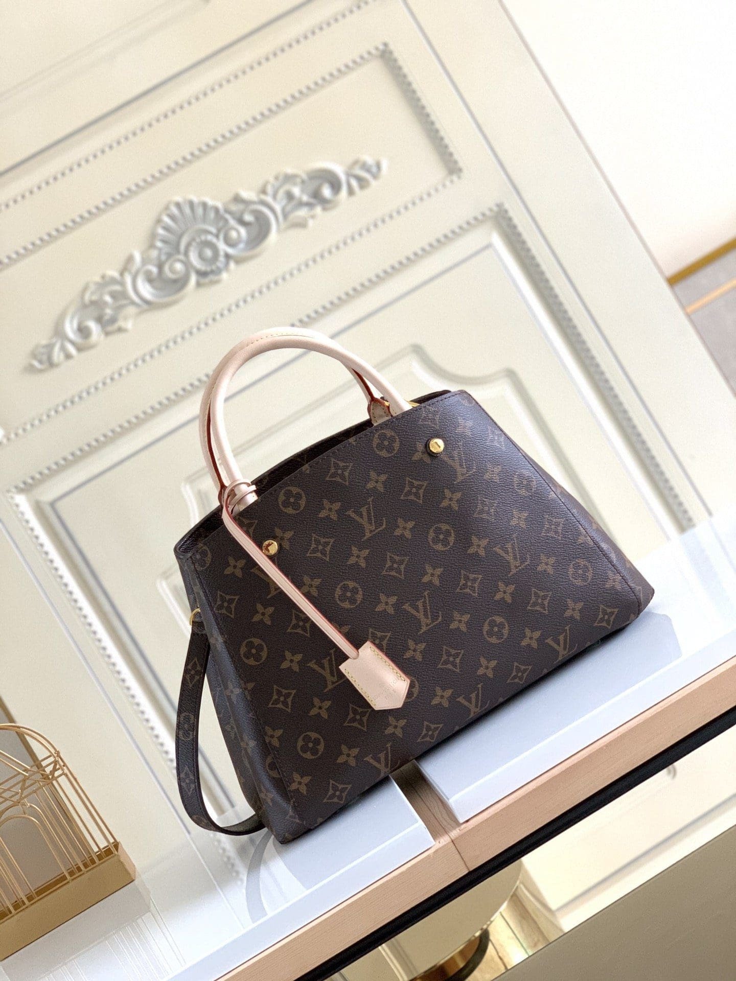 L0vis Vvtt0n Monogram Canvas Montaigne MM M41056