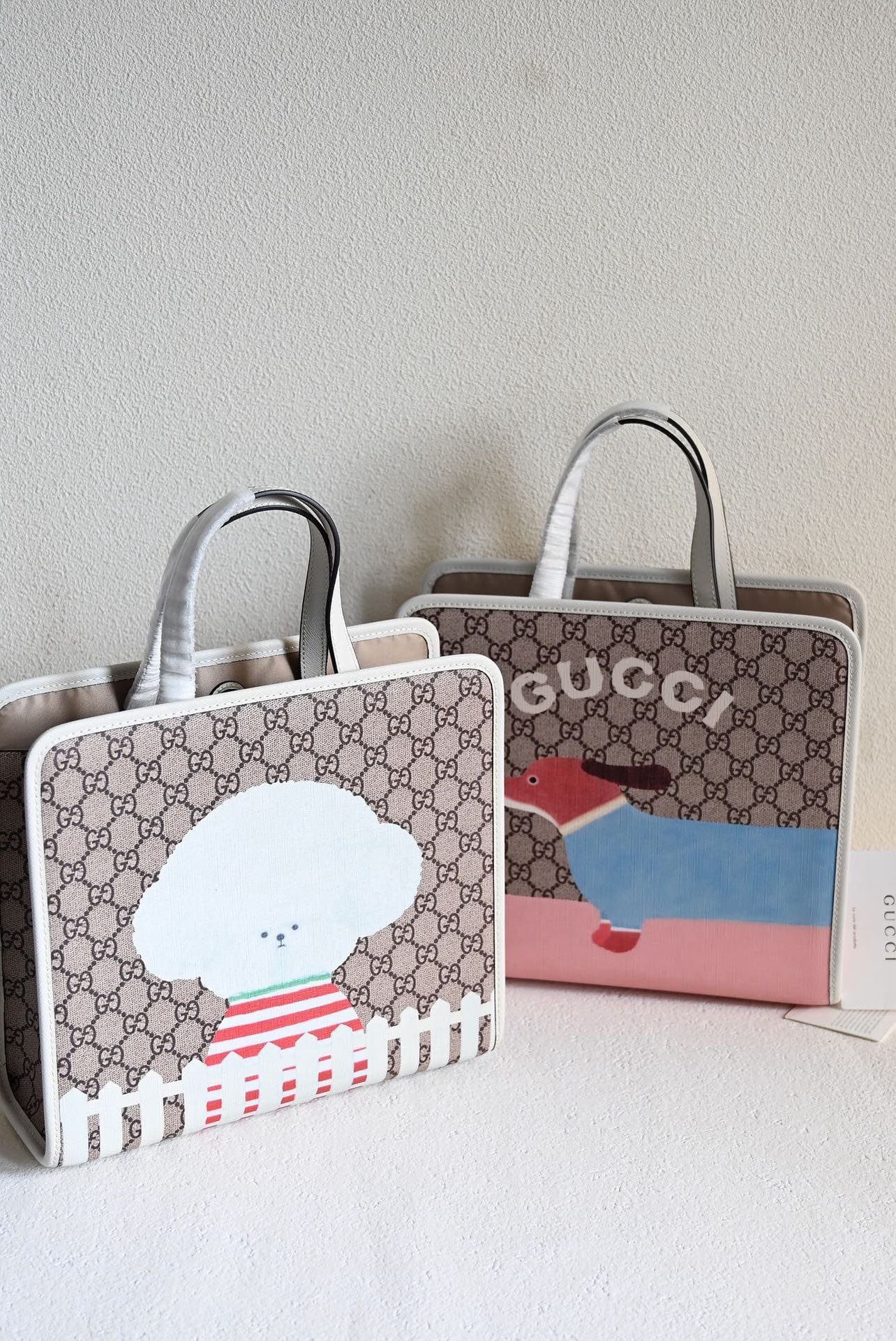 Gvc*1 CHILDREN’S DOG PRINT TOTE BAG