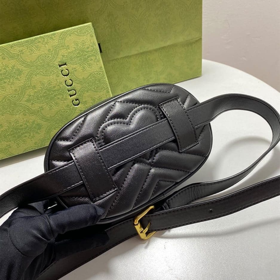 Gvc*1 Marmont Quilted Leather Belt Bag