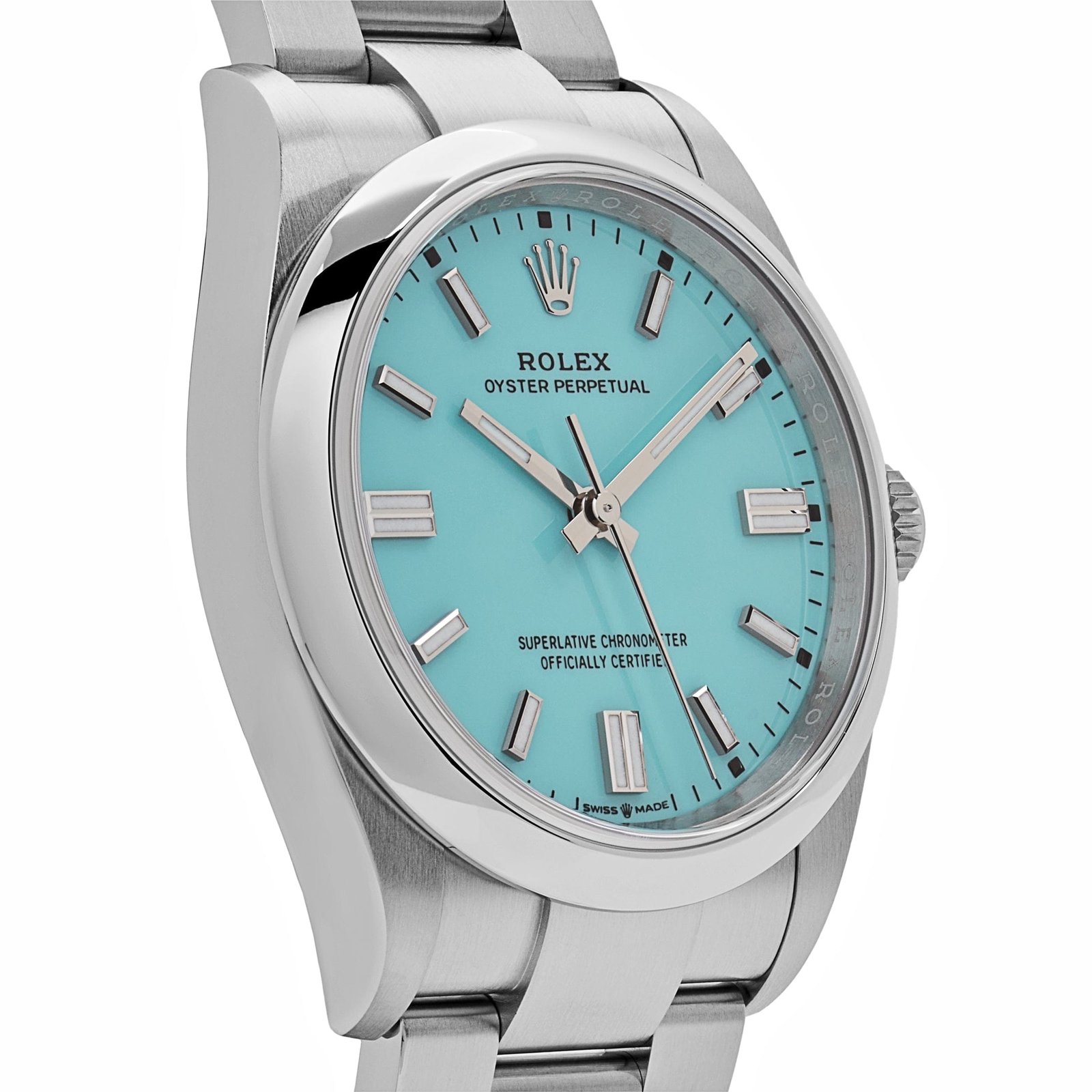 R01ex Oyster Perpetual 36 126000 Stainless Steel Baby Blue Dial (2024)
