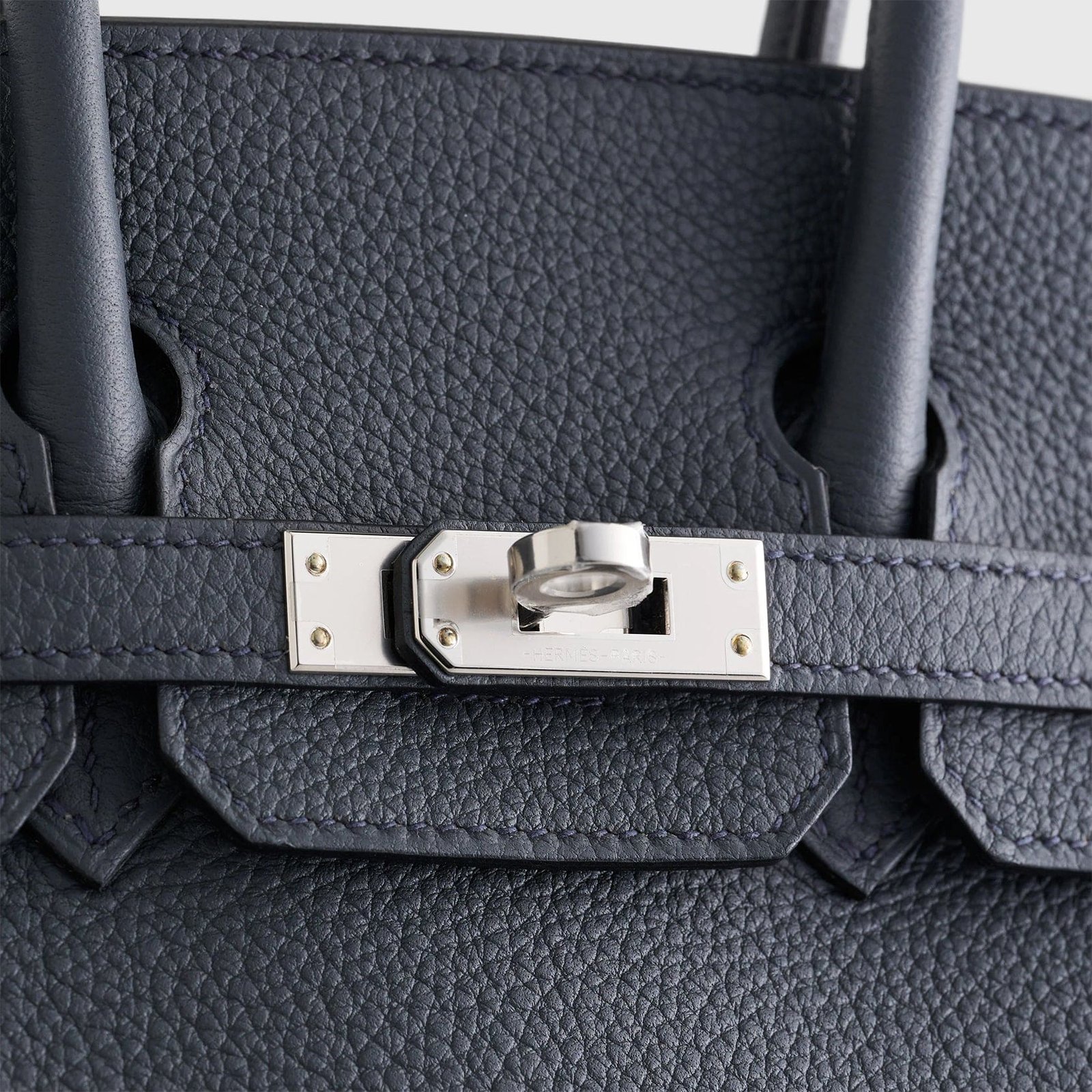 H**me5 Birkin 25 Togo Gris Misty Palladium Hardware