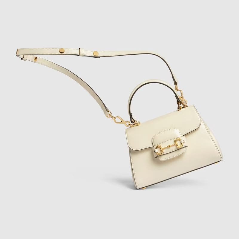 Gvc*1 HORSEBIT 1955 MINI BAG (White)