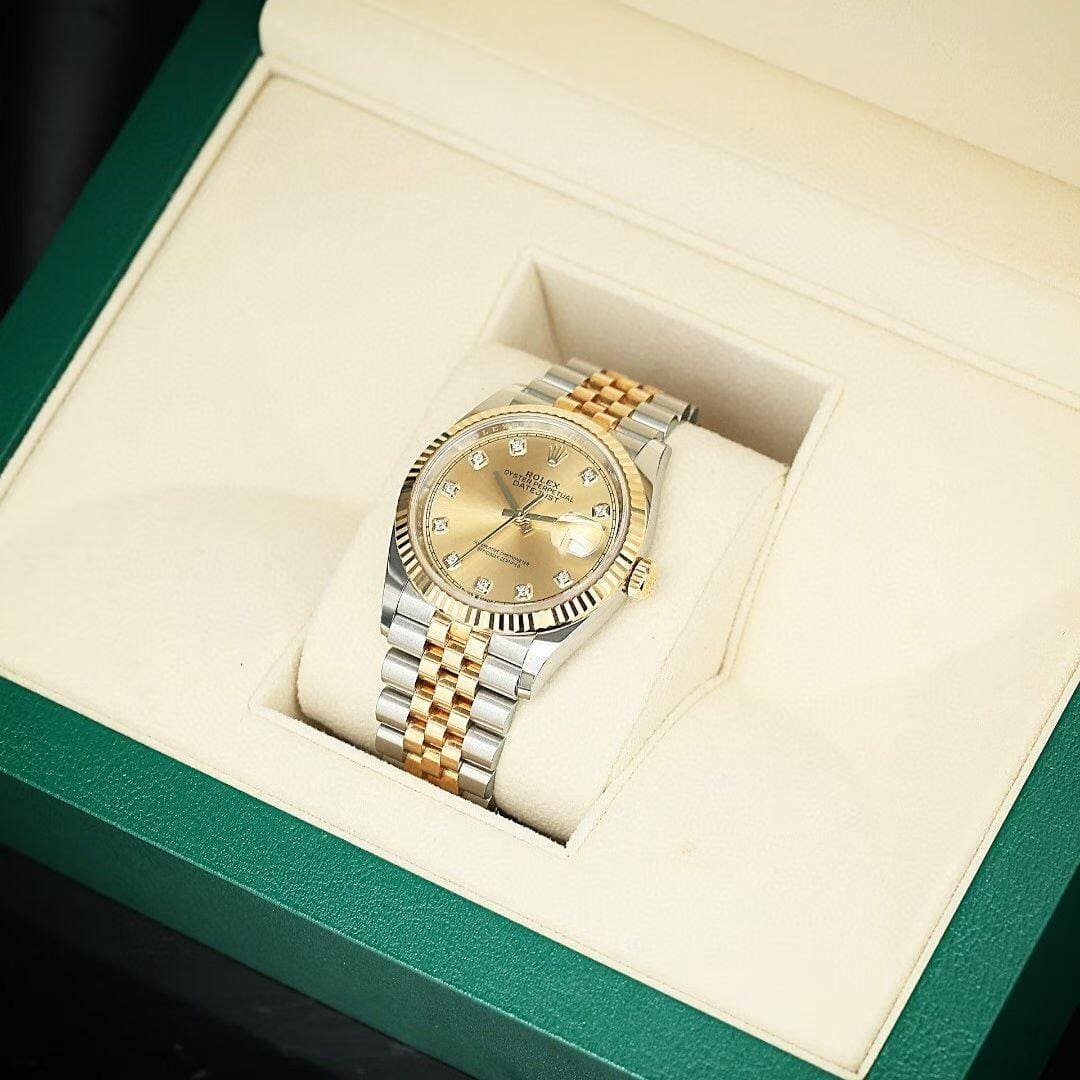 R01ex Datejust 36 mm Oystersteel and yellow gold  Reference 278273