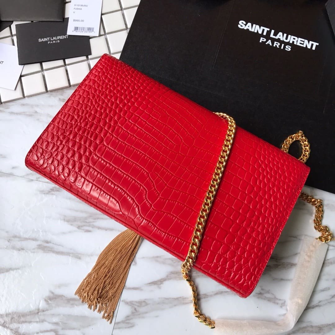 Sa1nt Lau*nt  Kate Tassel Satchel