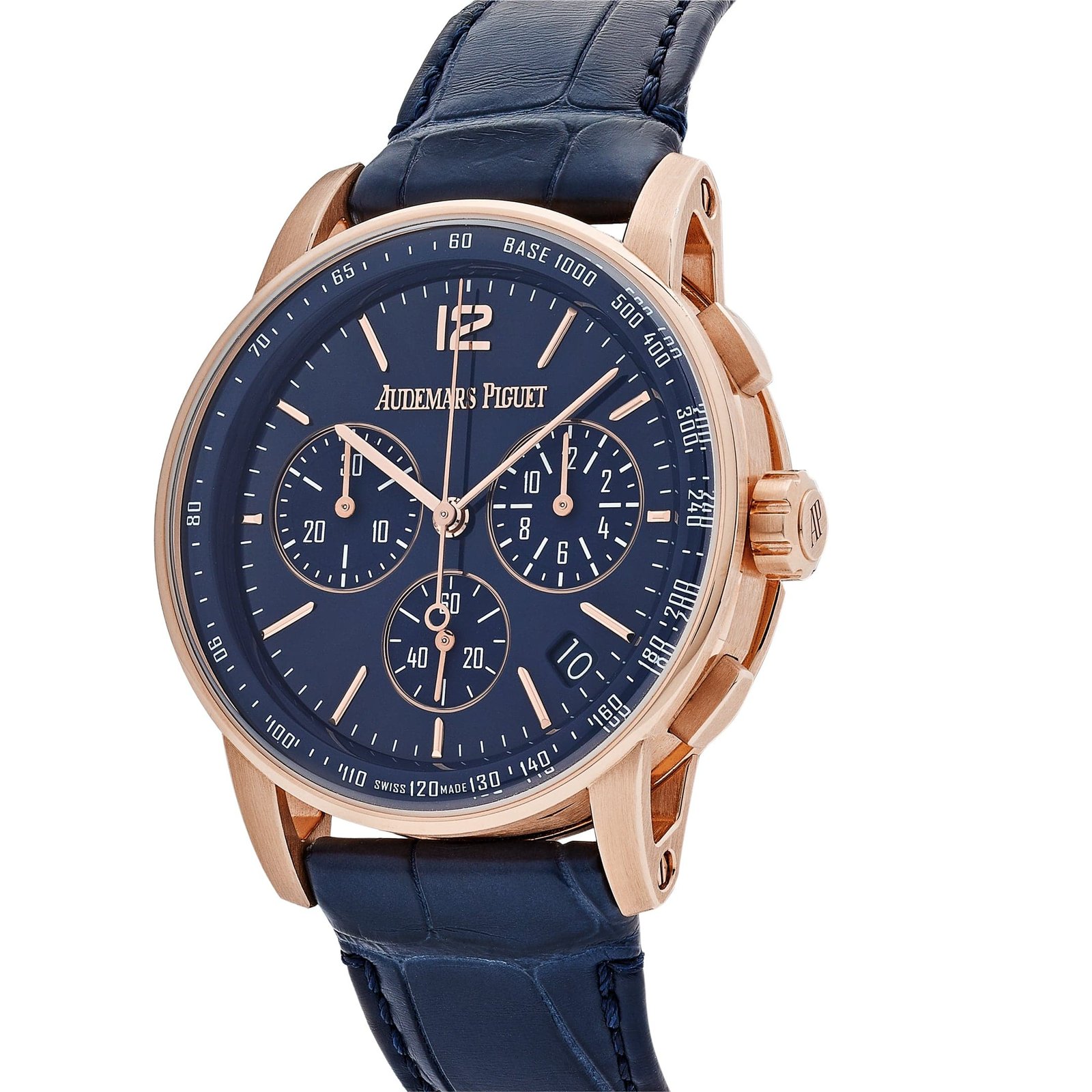 Audemars P1g*et Selfwinding Chronograph Code 11.59 26393OR.OO.A321CR.01 Lacquered Blue Dial