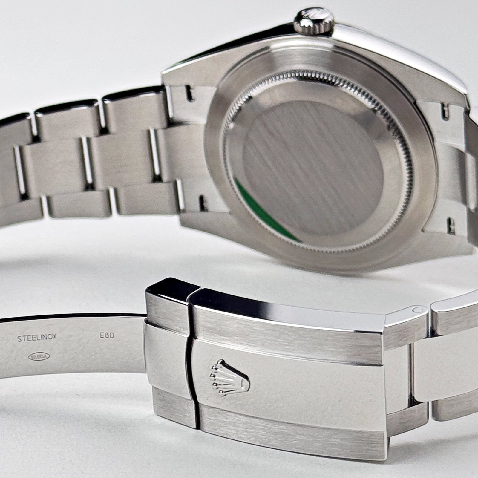 R01ex Datejust 41 126334 ‘Wimbledon’ Stainless Steel Slate Dial Oyster (2024)