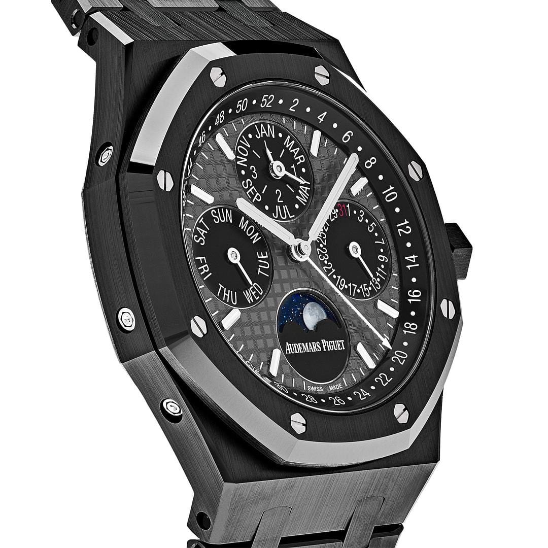 Audemars P1g*et Royal Oak Perpetual Calendar 26579CE.OO.1225CE.01 Black Ceramic