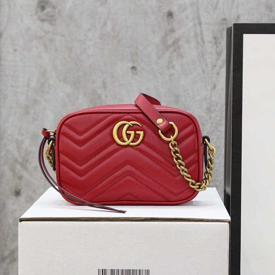 Gvc*1 Marmont matelasse mini bag