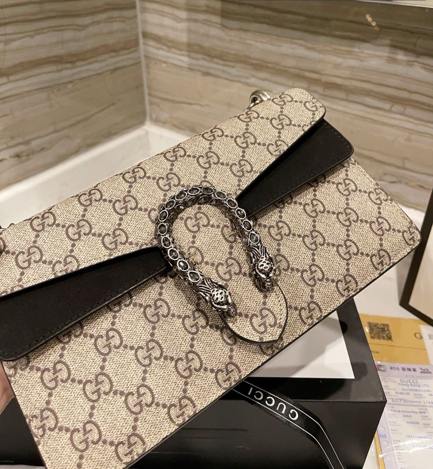 Gvc*1 DIONYSUS GG MEDIUM SHOULDER BAG