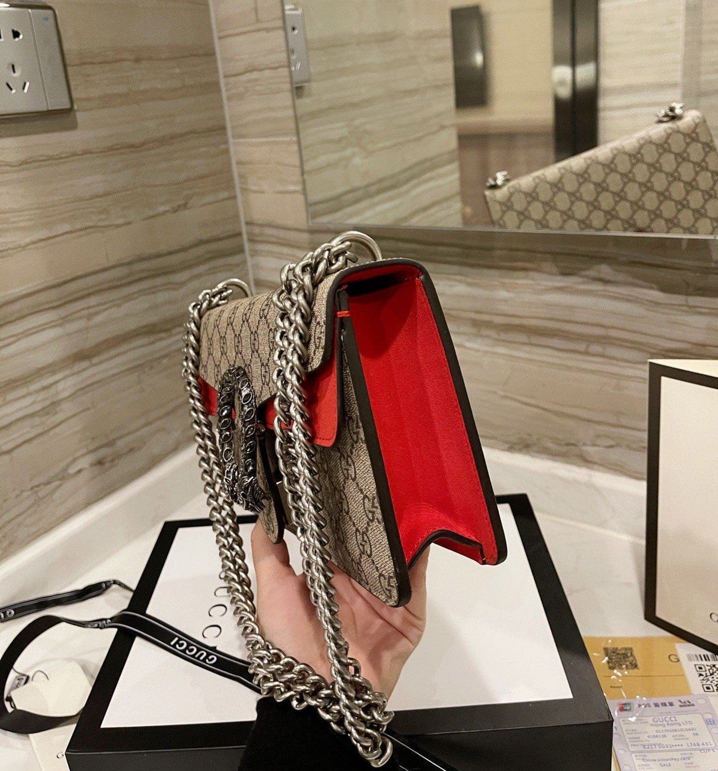 Gvc*1 DIONYSUS GG SMALL SHOULDER BAG
