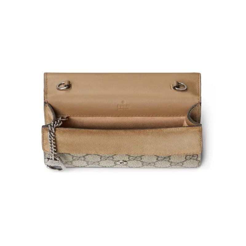 Gvc*1 DIONYSUS SERIES GG Svp*me CANVAS S*pER MINI HANDBAG