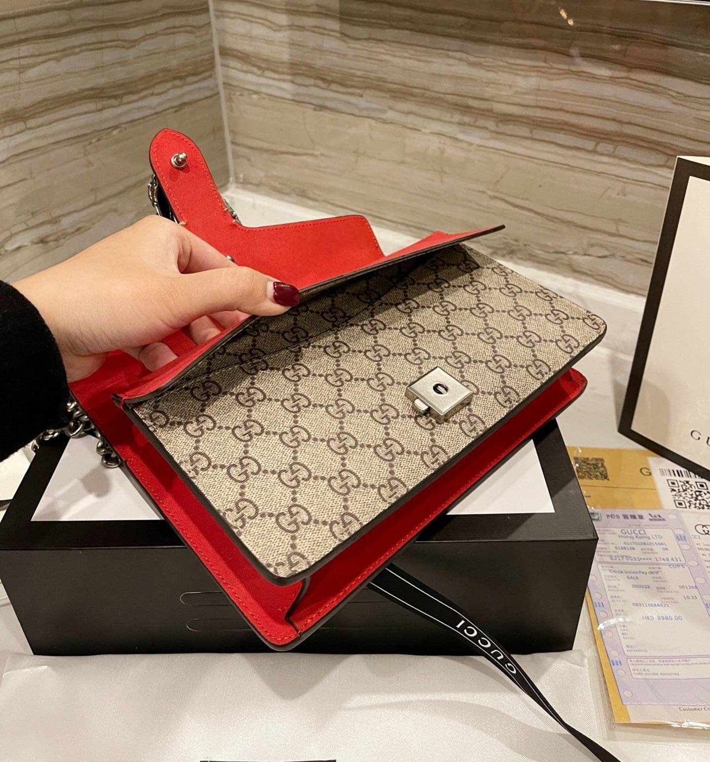 Gvc*1 DIONYSUS GG SMALL SHOULDER BAG