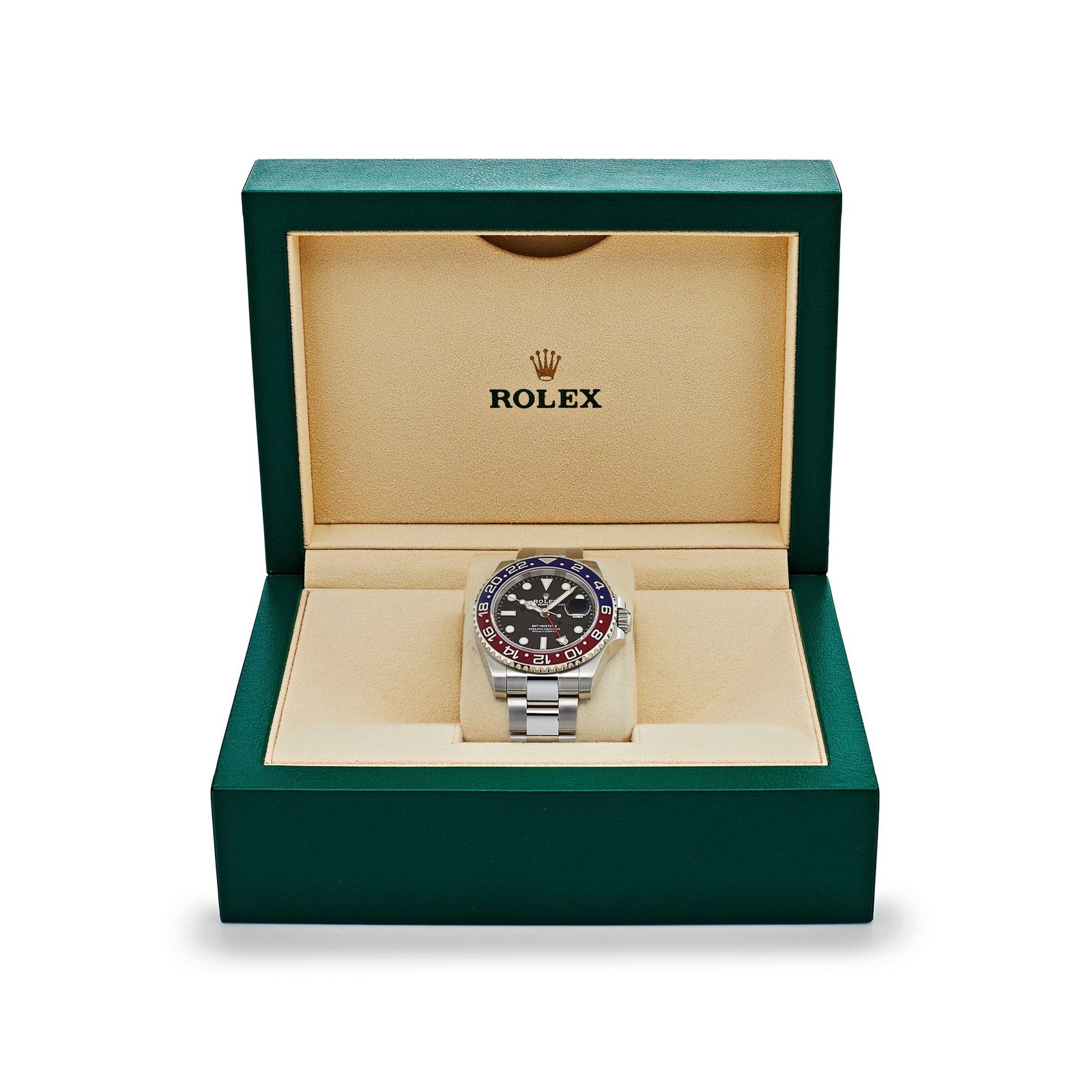 R01ex GMT-Master II 126710BLRO ‘Pepsi’ Stainless Steel Black Dial Oyster (2025) 40mm