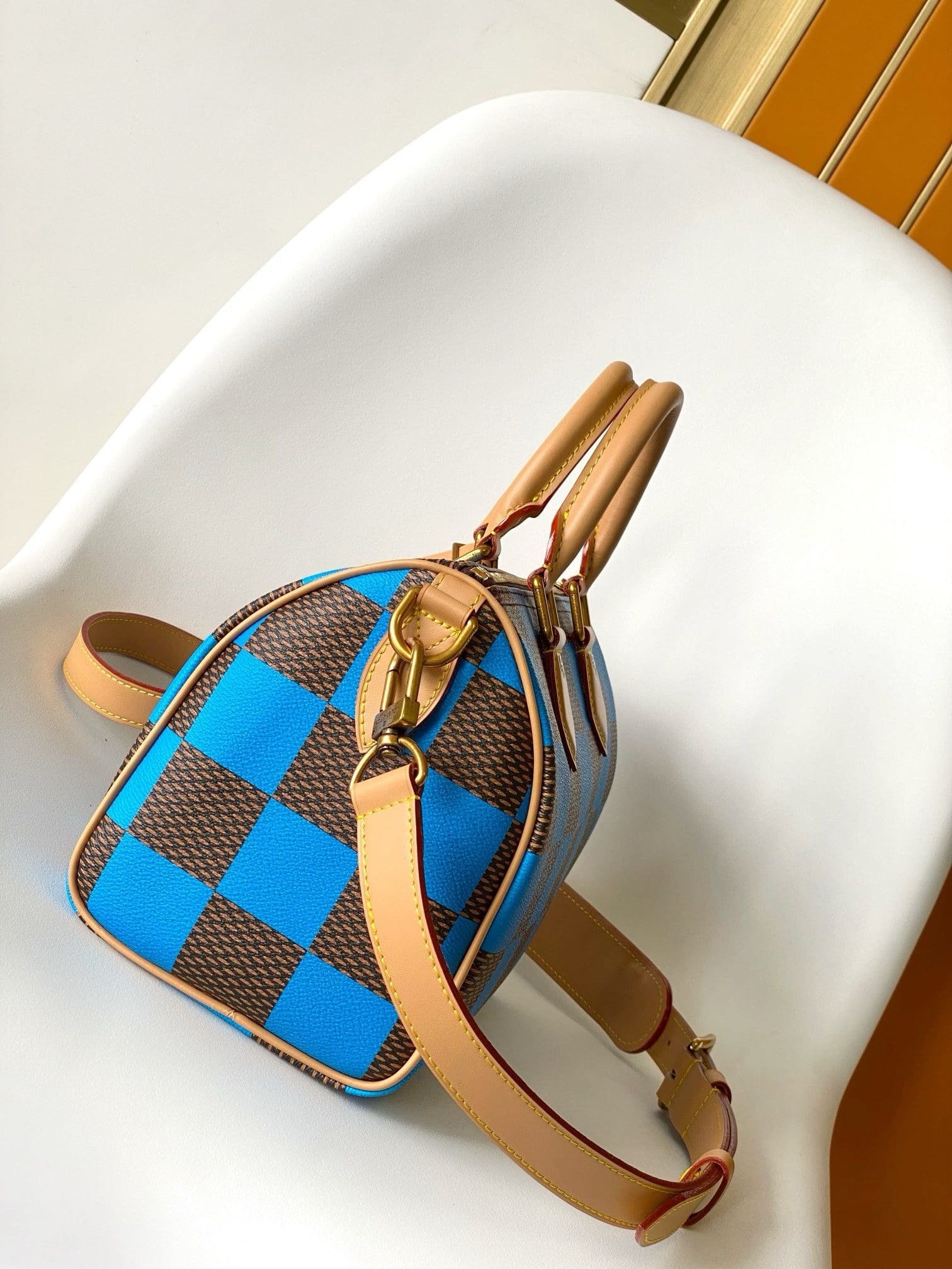 L0vis Vvtt0n N40585 Speedy 25 Bandoulière Damier Pop