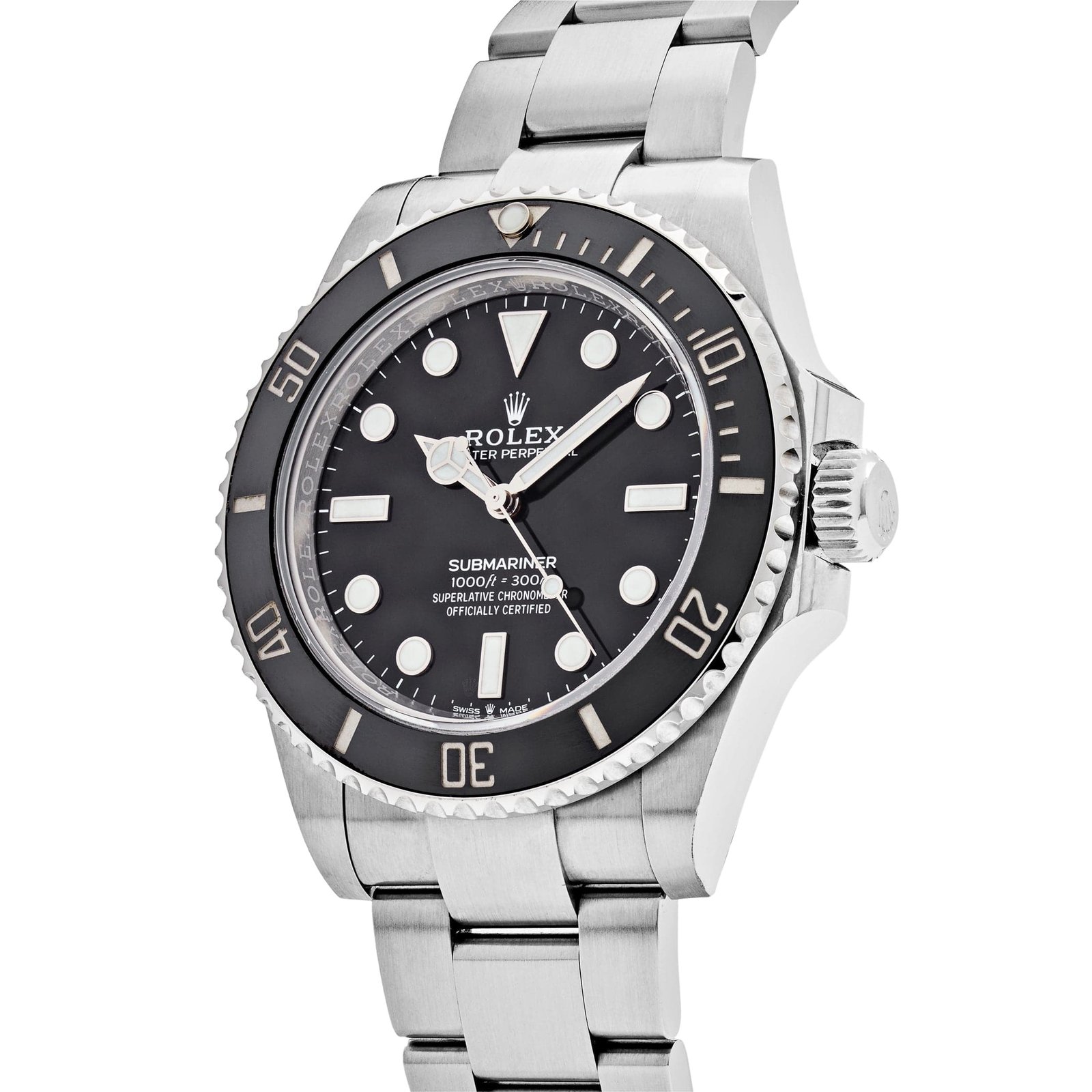 R01ex Submariner 124060 Stainless Steel Black Dial (2024)